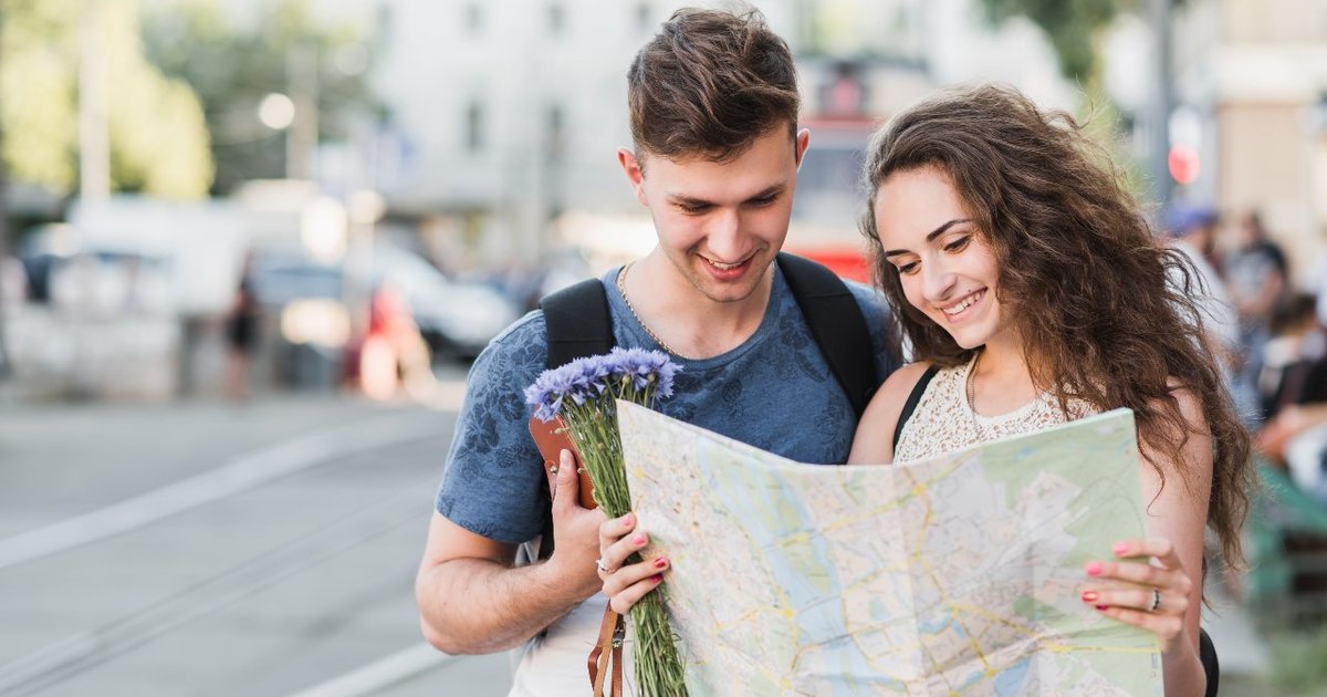 Scenic pre-wedding photoshoot destination in the US