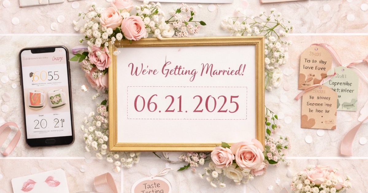 Creative wedding announcement ideas